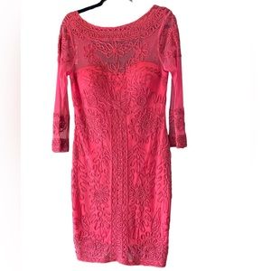 JS Collections soutache overlay dress S/M